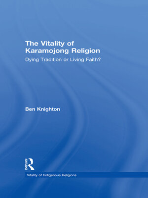 cover image of The Vitality of Karamojong Religion
